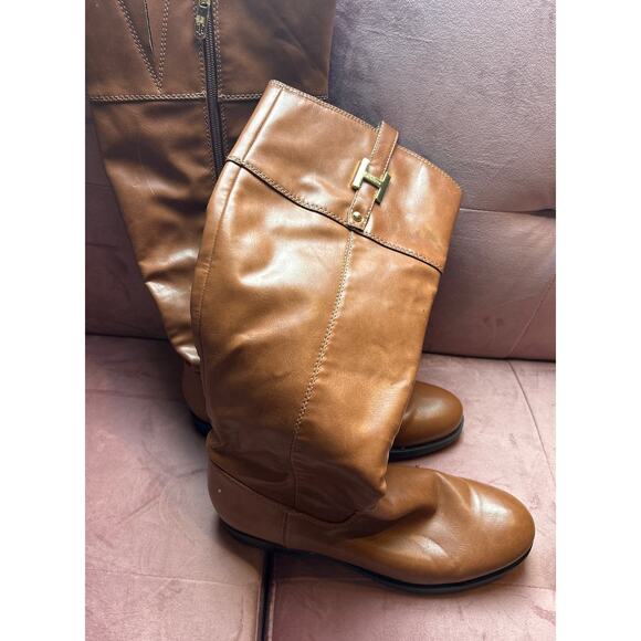 TOMMY HILFIGER WOMENS CALF TALL BOOT Size 8 - Picture 9 of 12
